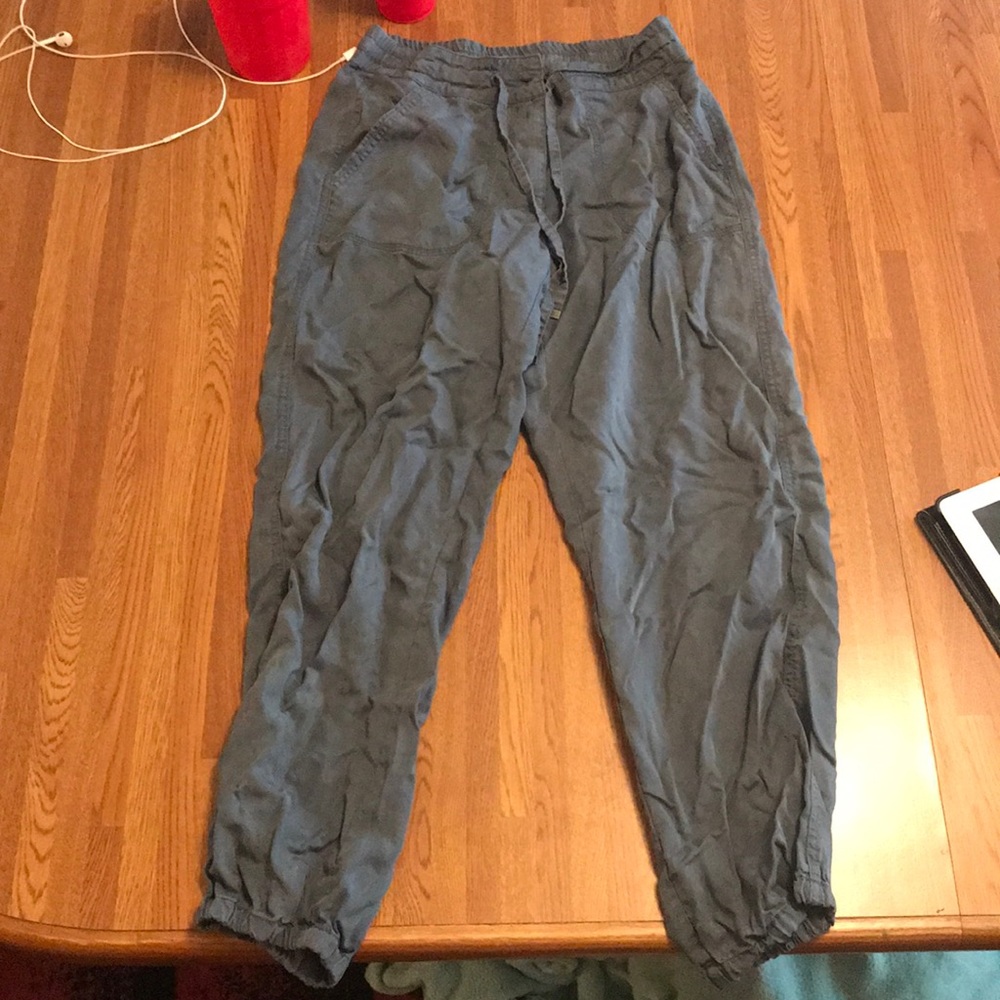gray joggers
